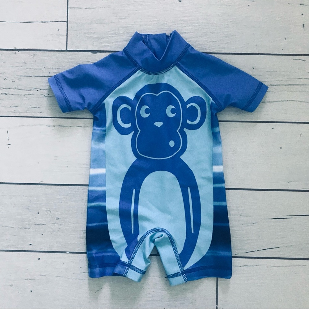 Next Monkey ๐ Rashguard Size 3-6 Months - Picture 2 of 6
